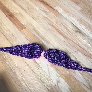 Victoria’s Secret pink bandeau bikini top